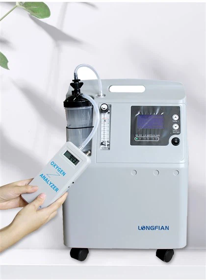 Penganalisis O2 Pengesan Gas Oksigen Mudah Alih